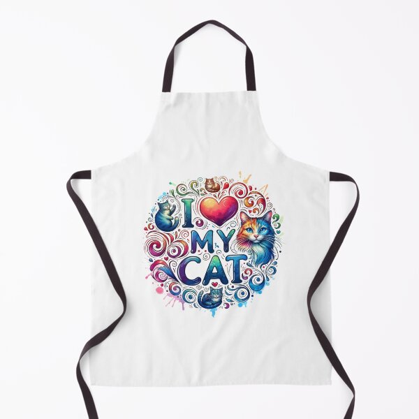 Item preview, I Love My Cat designed and sold by PassionforLove.