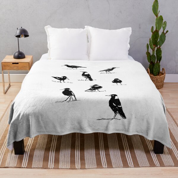 Item preview, Magpie studies designed and sold by Paula Peeters.