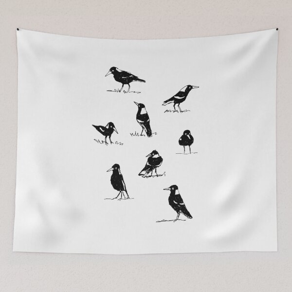 Item preview, estudios de urraca designed and sold by Paula Peeters.