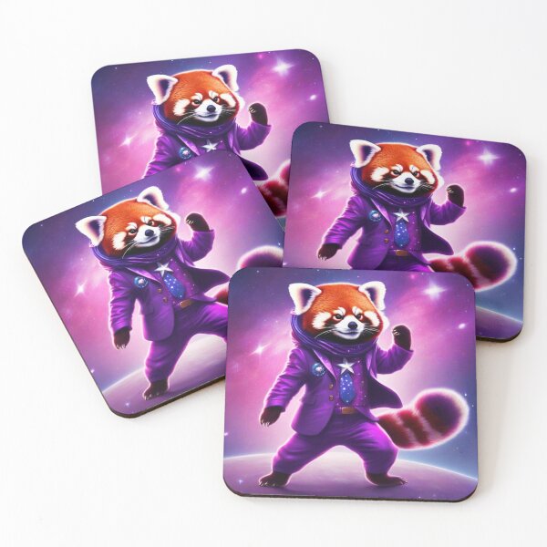 Item preview, Red Panda Space Rager designed and sold by Steph Anne Best.