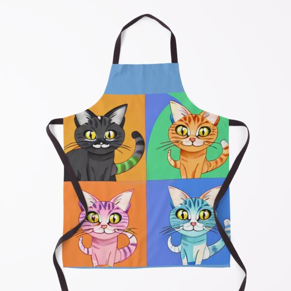 Item preview, Group of 4 funny cats designed and sold by Astralia.