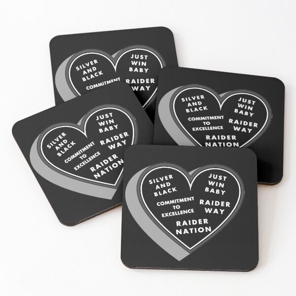 Item preview, Raider Quotes in Heart designed and sold by My Team Designs.