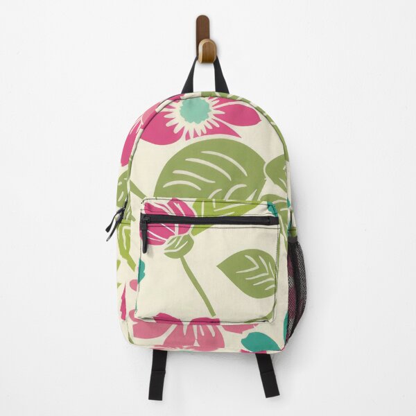 Item preview, Fresh simple pink & green flower pattern design designed and sold by PrettyPinkSkies.