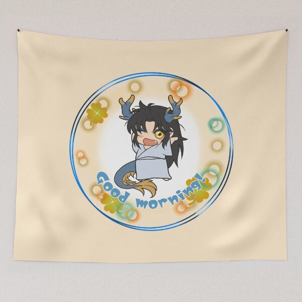 Item preview, Journey to Another World: Prince Qilin - Cute 11 ● Good morning designed and sold by MOONLIT MIRAGE.