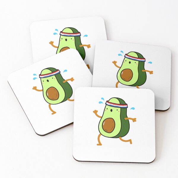 Artikelvorschau, Avocado laufen lassen entworfen und verkauft von kawaiilife.