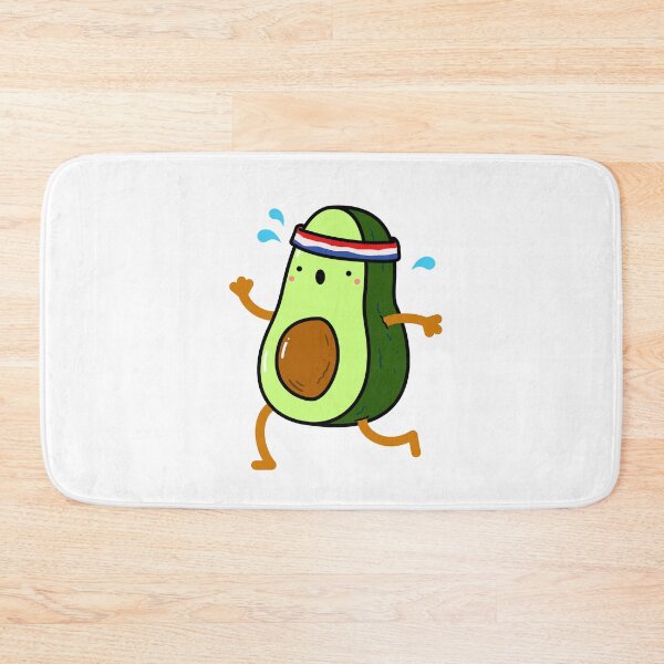 Item preview, Running Avocado designed and sold by kawaiilife.