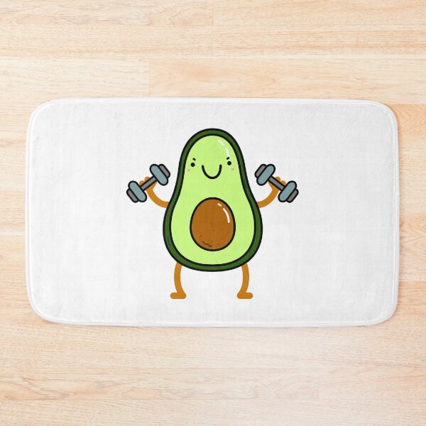 Item preview, Avocado Lifting Weights designed and sold by kawaiilife.