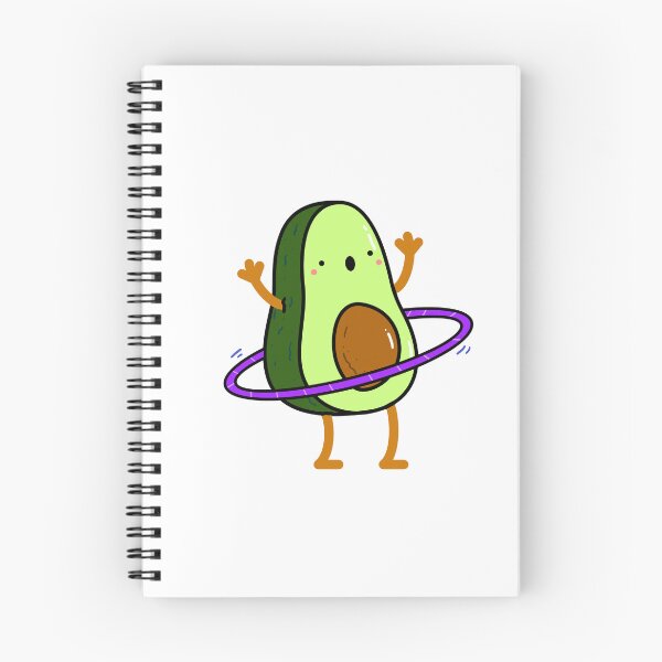 Item preview, Hula Hooping Avocado designed and sold by kawaiilife.