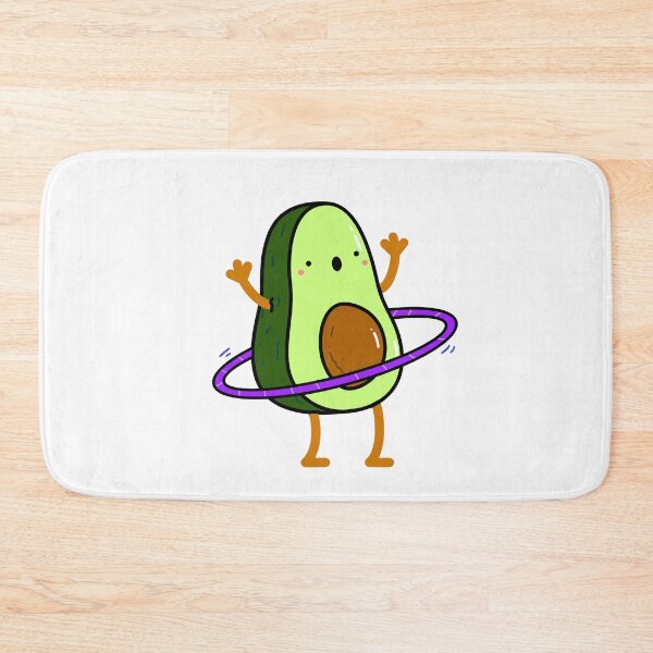 Item preview, Hula Hooping Avocado designed and sold by kawaiilife.