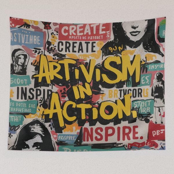 Item preview, Artivism Stencil Graffiti designed and sold by Bomax121.