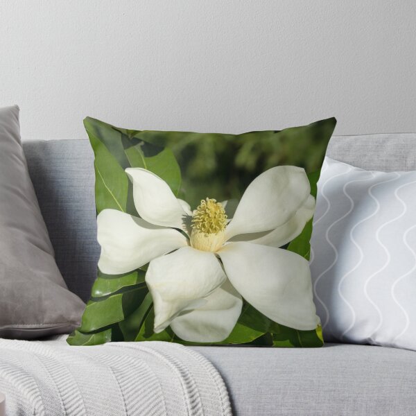 Item preview, Showy White Magnolia Bloom designed and sold by Georgia Mizuleva.