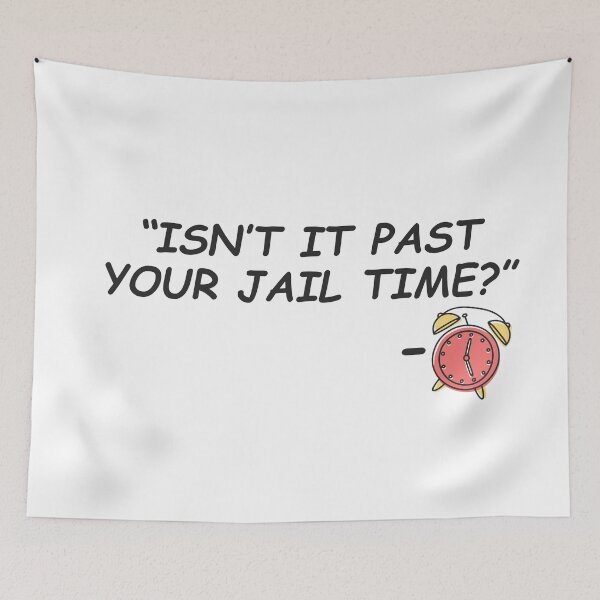 Item preview,  "Isn't It Past Your Jail Time? A Trump Parody: Political Comedy, Satire, and Humor for America's Vote" designed and sold by artworkathome.