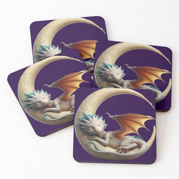 Item preview, moon dragon designed and sold by Foxlindesigns.