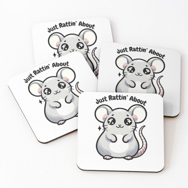 Item preview, Cute Rat just Rattin' About designed and sold by luckyredskittle.