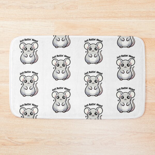 Item preview, Cute Rat just Rattin' About designed and sold by luckyredskittle.