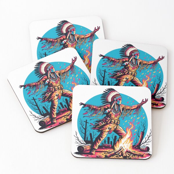 Item preview, Apocalyptic Survivors: Native American Warriors Design designed and sold by Barbaventuras.