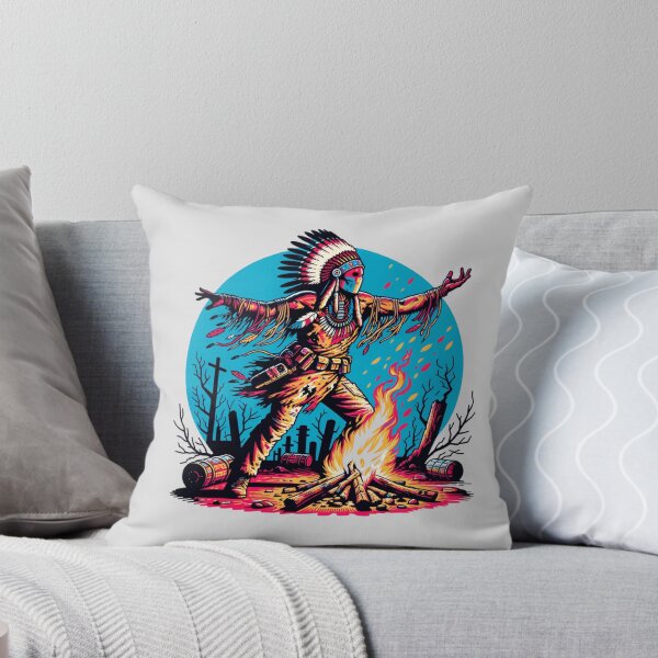 Item preview, Apocalyptic Survivors: Native American Warriors Design designed and sold by LATINOERRANTES.