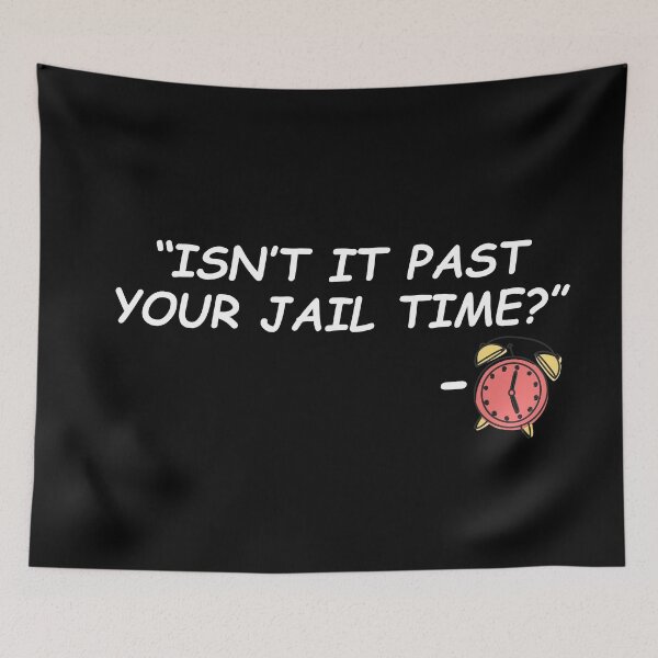 Item preview, "Isn't It Past Your Jail Time? A Trump Parody: Political Comedy, Satire, and Humor for America's Vote" designed and sold by artworkathome.
