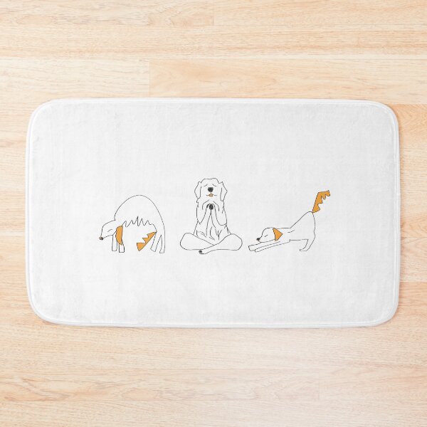 Item preview, Praying Gold Retriever Yoga Meditation designed and sold by amiaplusamia.