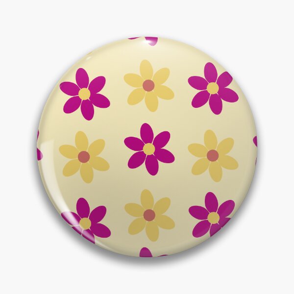 Item preview, Background with colorful flowers. Pink and yellow spring flowers pattern designed and sold by Denisse diseno.