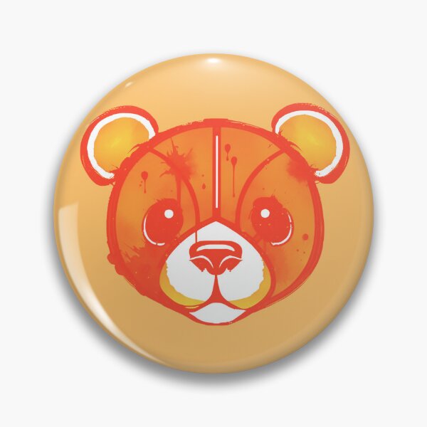 Item preview, Battered Bear - Bright Orange designed and sold by UNK-Fatigues.