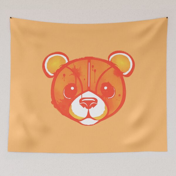 Item preview, Battered Bear - Bright Orange designed and sold by UNK-Fatigues.