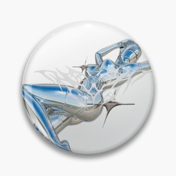 Item preview, Cyberpunk chrome y2k 2000s stars woman robot designed and sold by nessieofwaas.