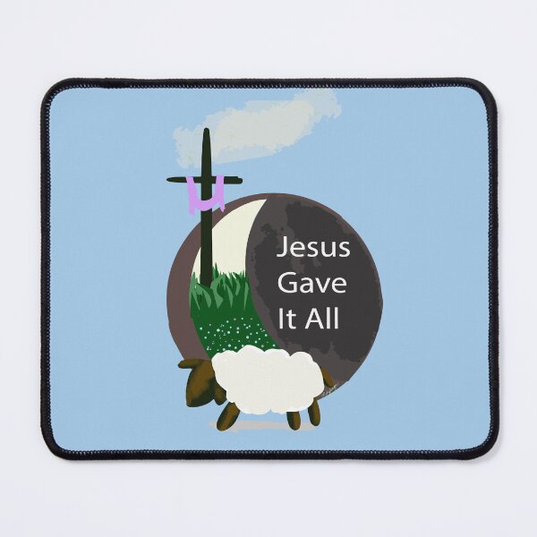 Item preview, Christian Easter quote, "Jesus Gave It All"  designed and sold by Ldydesign.