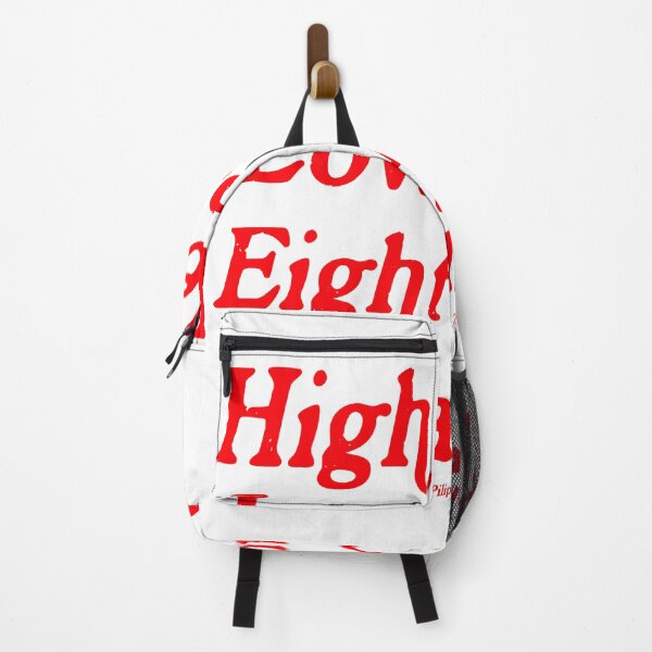 Item preview, HIGH HEELS LOW PAY SAYING BACKPRINT designed and sold by aydapadi.