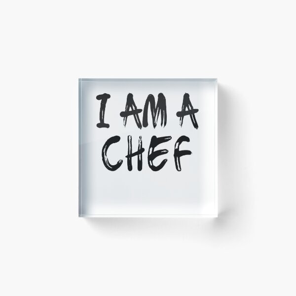 Item preview, I Am A Chef designed and sold by GoJobs.