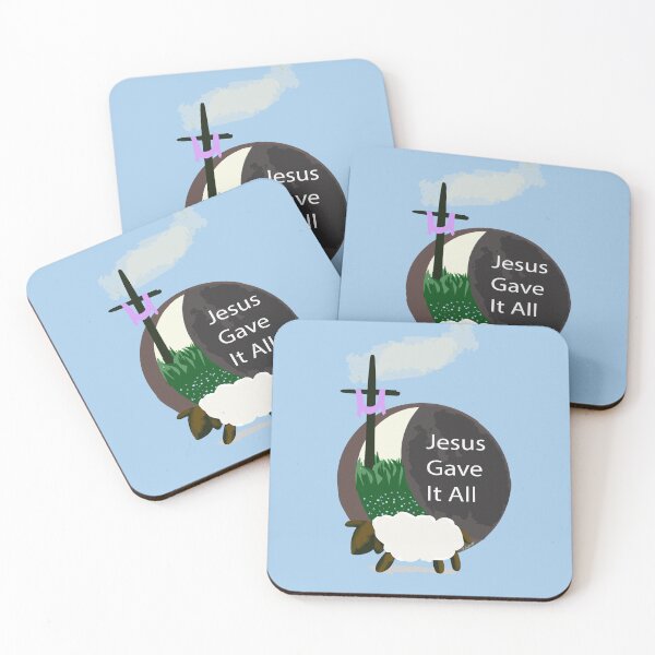 Item preview, Christian Easter quote, "Jesus Gave It All"  designed and sold by Ldydesign.