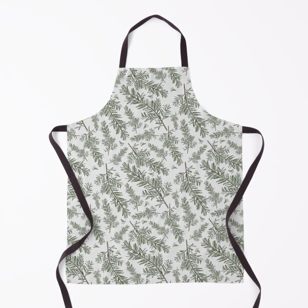 Item preview, Western Hemlock Botanical Art Seamless Pattern Design designed and sold by Created-by-CC.
