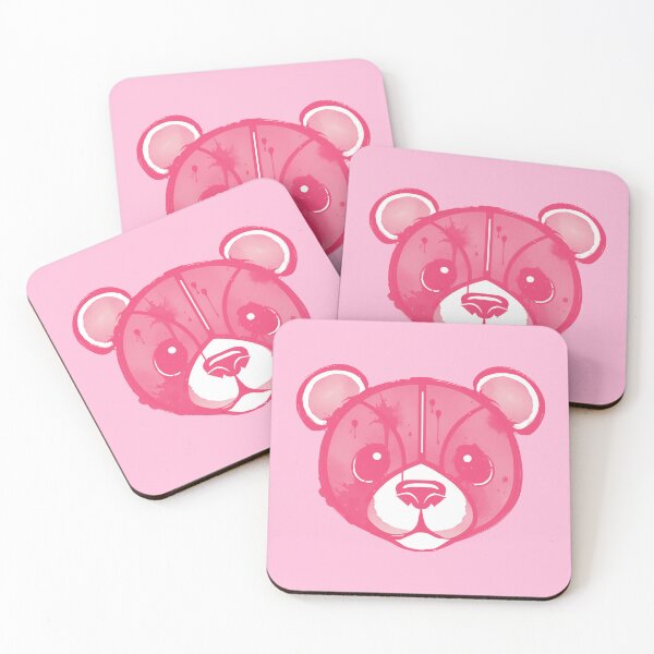 Item preview, Battered Bear - Bright Pink designed and sold by UNK-Fatigues.
