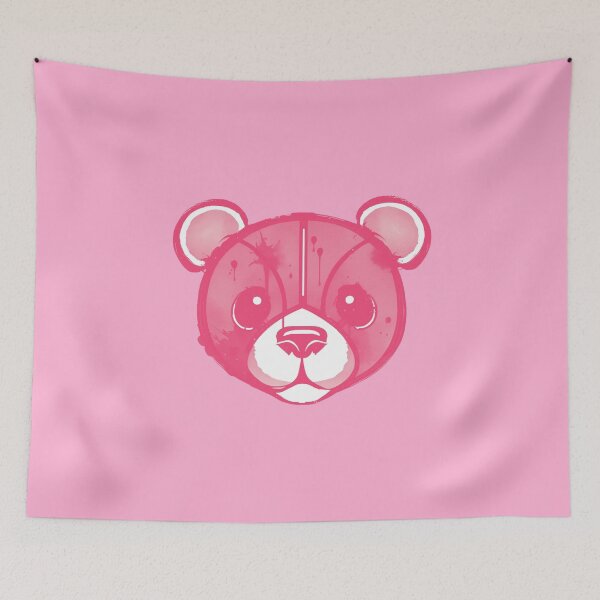 Item preview, Battered Bear - Bright Pink designed and sold by UNK-Fatigues.