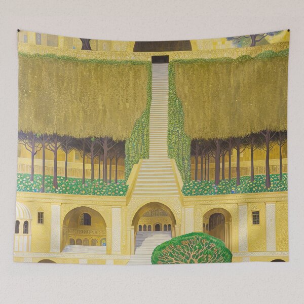 Item preview, Klimt Hanging Gardens of Babylon designed and sold by maniacfitness.