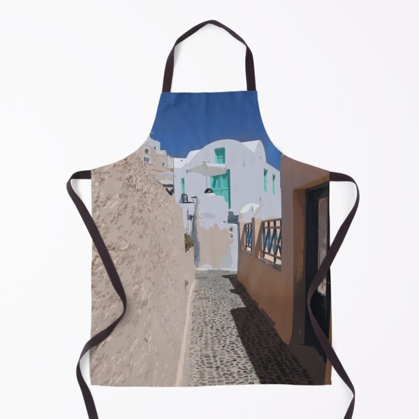 Item preview, Santorini Laneway designed and sold by NixPostcards.