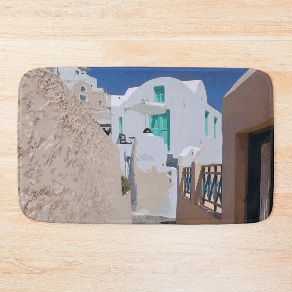 Item preview, Santorini Laneway designed and sold by NixPostcards.