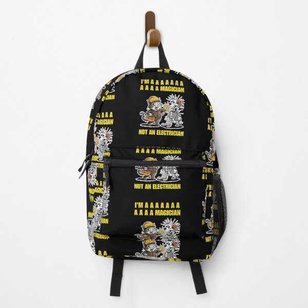 Item preview, I'm a Magician not An Electrician - funny cat and dog (yellow text) designed and sold by Micjr.