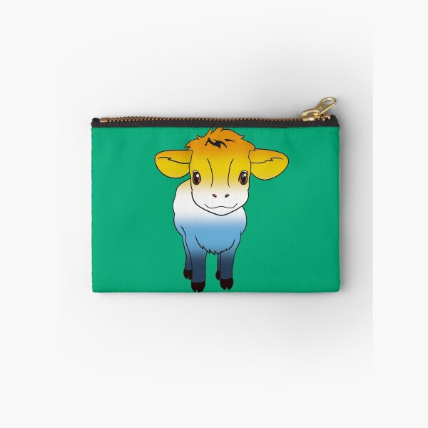 Item preview, Cute AroAce Pride Flag Cow, Kawaii AroAce Pride Design designed and sold by Travelslightly.