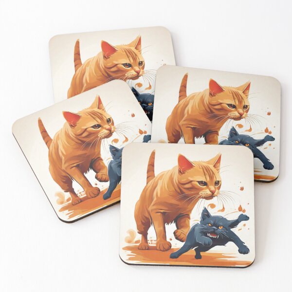 Item preview, The mischief kitten and Mom designed and sold by BazPiccy.