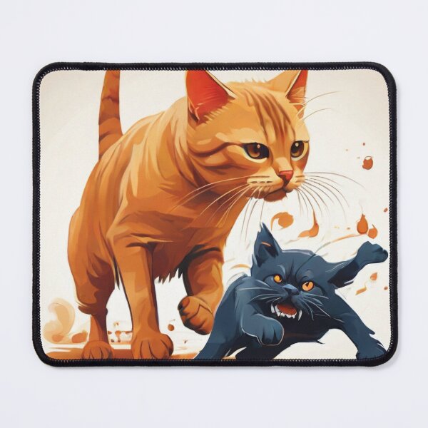 Item preview, The mischief kitten and Mom designed and sold by BazPiccy.