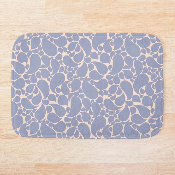 Item preview, Blue Simple Swirls 70's Psychedelic Pattern designed and sold by Lisa D Art Designs.