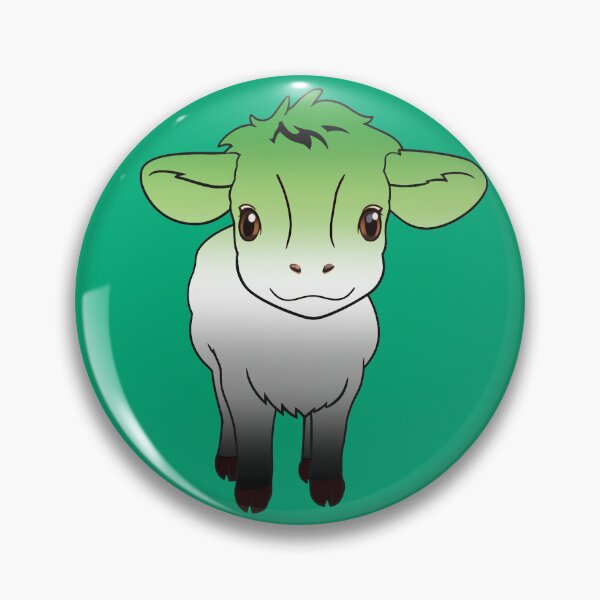 Item preview, Cute Aromantic Pride Flag Cow, Kawaii Aromantic Pride Design designed and sold by Travelslightly.
