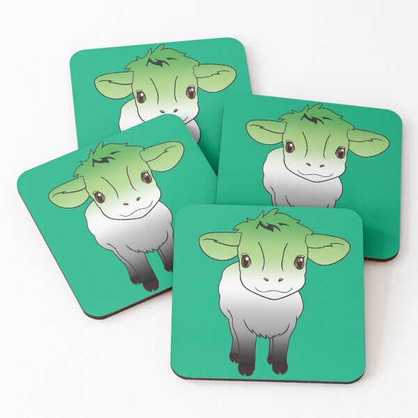 Item preview, Cute Aromantic Pride Flag Cow, Kawaii Aromantic Pride Design designed and sold by Travelslightly.