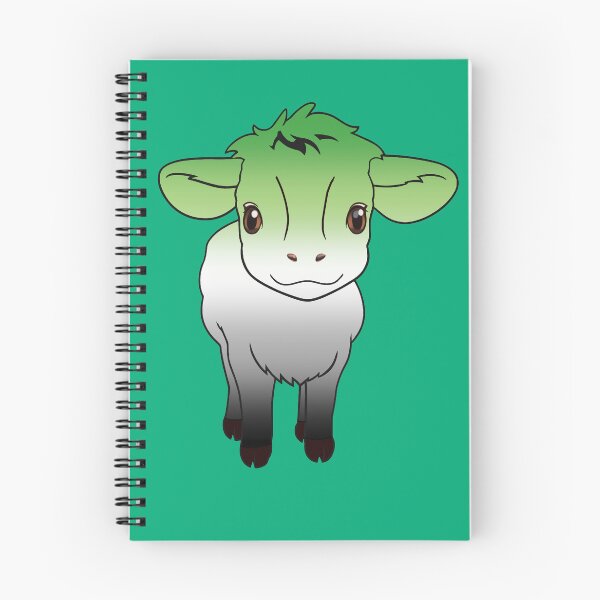 Item preview, Cute Aromantic Pride Flag Cow, Kawaii Aromantic Pride Design designed and sold by Travelslightly.
