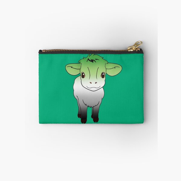 Item preview, Cute Aromantic Pride Flag Cow, Kawaii Aromantic Pride Design designed and sold by Travelslightly.