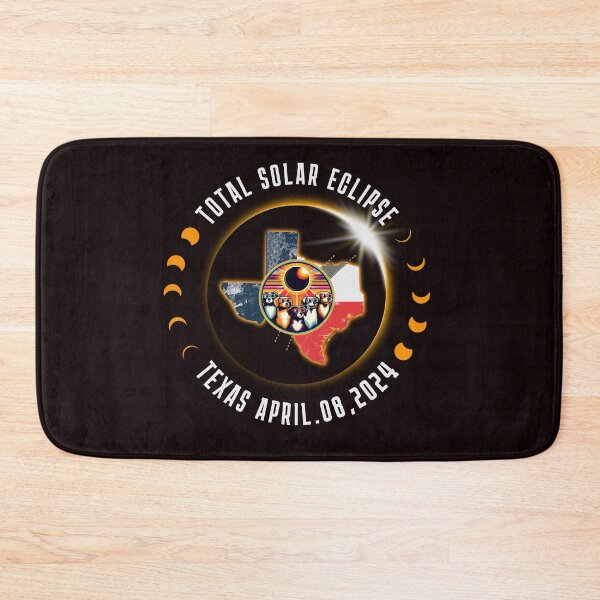 Item preview, Total Solar Eclipse Texas April 08 2024 with cute doggies watching solar eclipse designed and sold by JoyOfHopeStore.