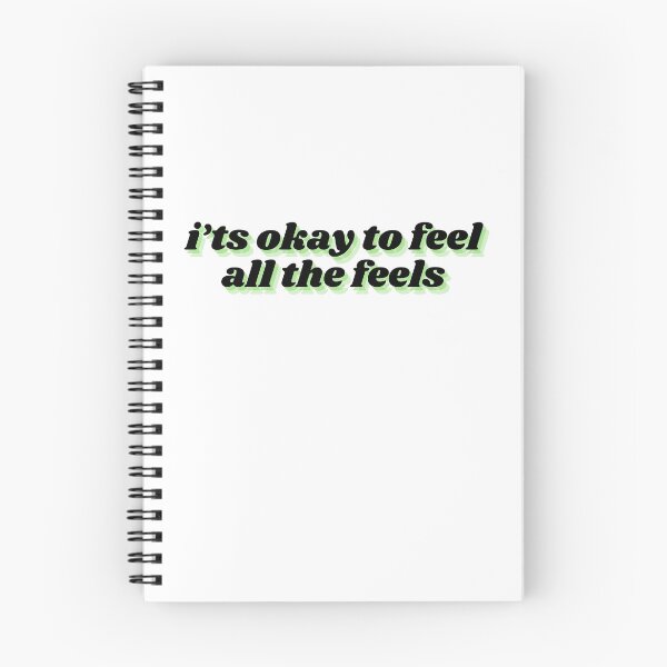 Item preview, i'ts okay to feel all the feels designed and sold by Therapy by Sen.
