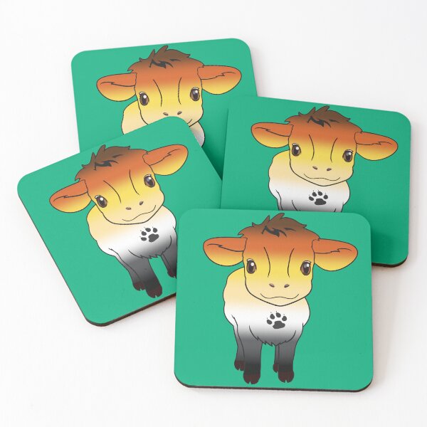 Item preview, Cute Gay Bear Pride Flag Cow, Kawaii Bear Pride Design designed and sold by Travelslightly.