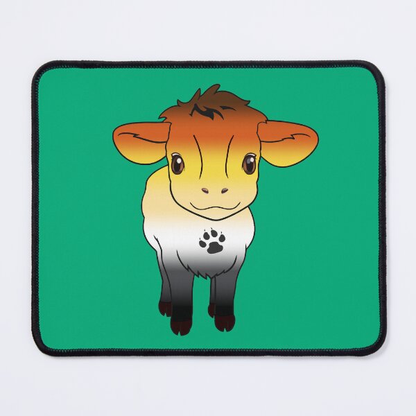 Item preview, Cute Gay Bear Pride Flag Cow, Kawaii Bear Pride Design designed and sold by Travelslightly.